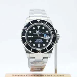 Rolex Submariner Date 126610LN Steel Black Dial Black Ceramic Bezel Oyster Bracelet 41mm Replica Watches - 1