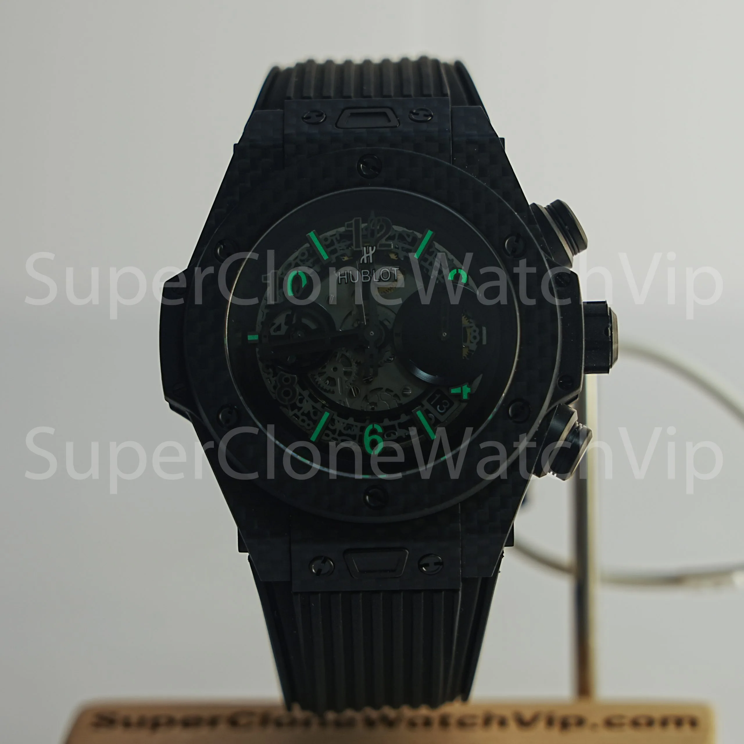 Hublot Big Bang Unico Black Magic Carbon Fiber 441.CY.1110.RX 42mm Replica Watches - 2