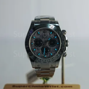 Rolex Cosmograph Daytona 116509 Meteorite Dial 904L Steel 40mm Replica Watches - 2